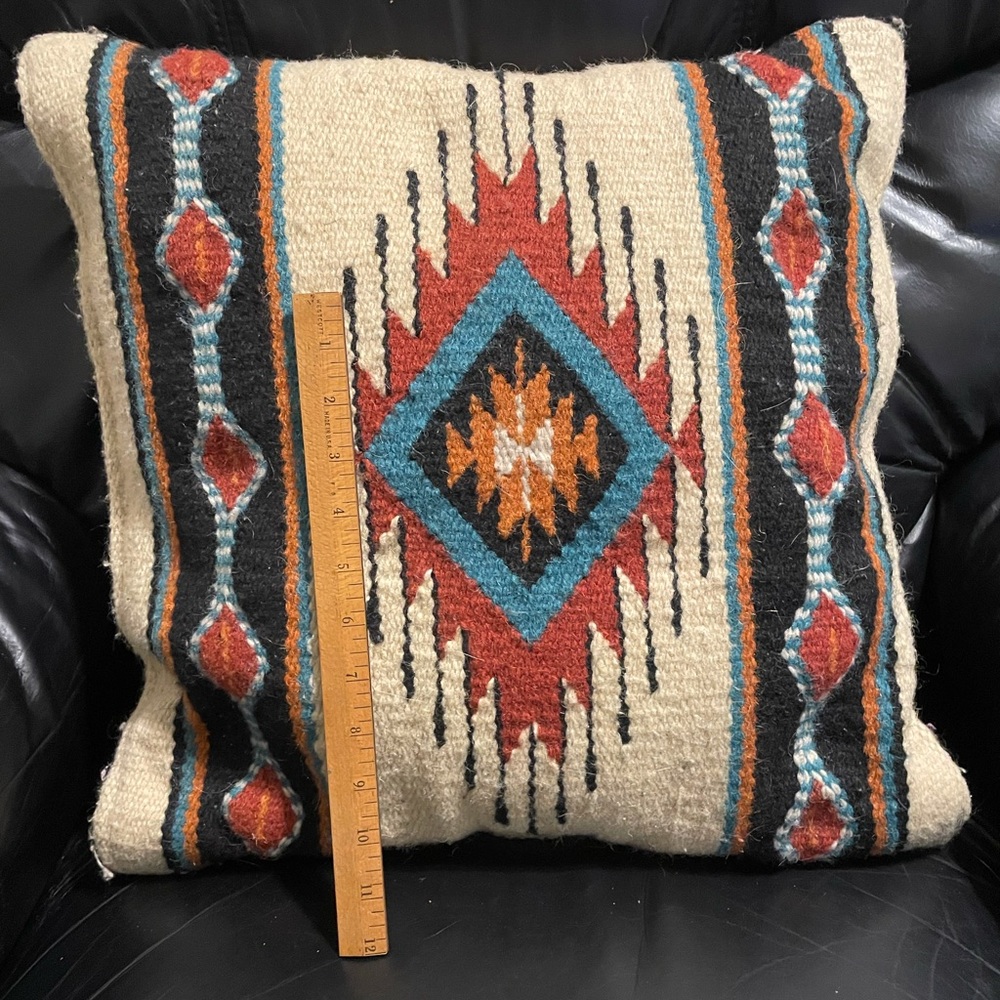 Aztec style pillow
